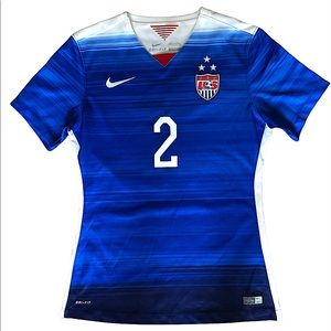 Nike US Women’s soccer #2 Leroux jersey